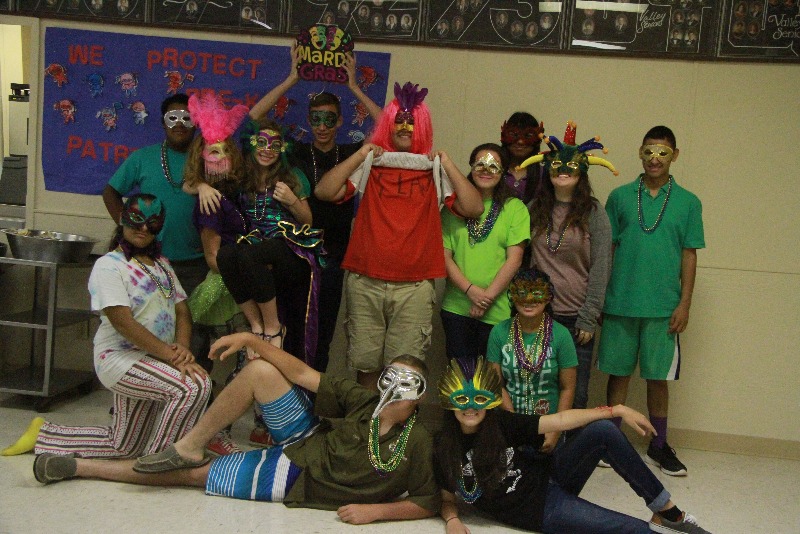 mardi gras dress up
